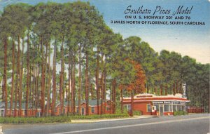 Southern Pines motel Florence, South Carolina
