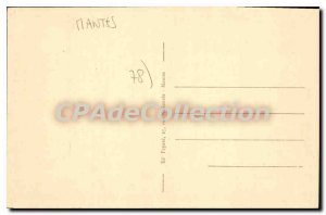 Old Postcard Mantes The Old, After A Engraving Old