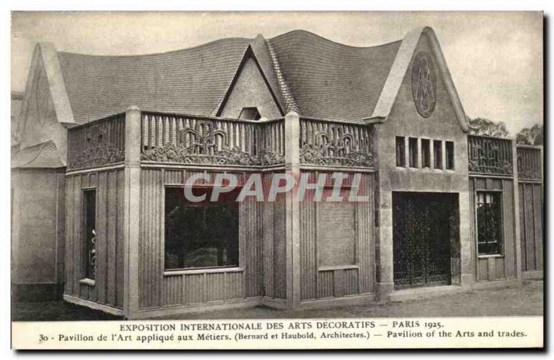 Old Postcard Paris International Exposition des Arts Decoratifs Paris 1925 Pa...