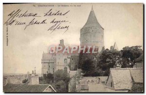 Old Postcard Chateaudun Chateau seen from south