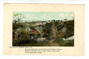 Canada - NS, Grand Pre. Village View ca 1907