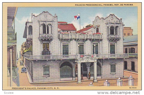 President's Palace, PANAMA CITY, Panama, 1930-1940s