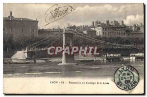 Postcard Old Lyon Gateway College the Lycee