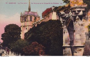 AMBOISE, Indre Et Loire, France, 1900-1910s; La Tour Pour Les Voitures Et La ...