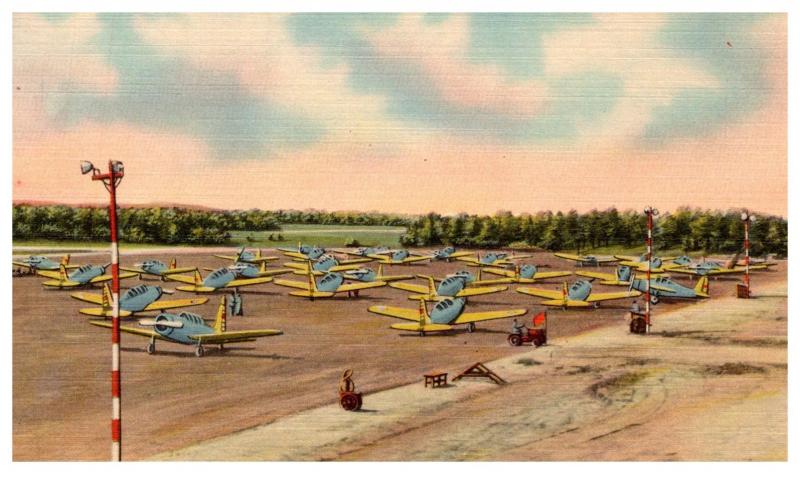 Georgia Macon , Training Planes at Cochran Field