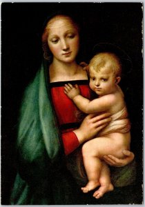 Firenze Pitti Rafaello Madonna Of The Grand Duke Florence Italy Postcard