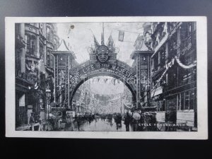 Birmingham ROYAL VISIT King Edward Vll - CYCLE TRADE ARCH c1909