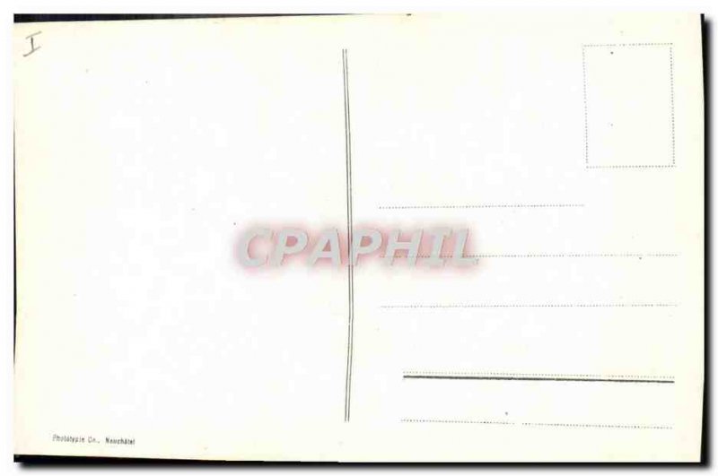 Old Postcard Goat On & # 39Alpe