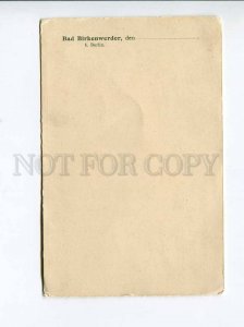 271309 GERMANY BERLIN ADVERTISING sanatorium Bad Birkenwerder