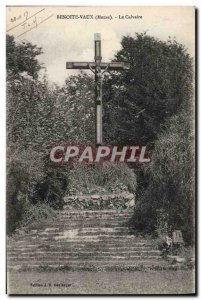 Old Postcard Benoite Vaux Calvary Christ