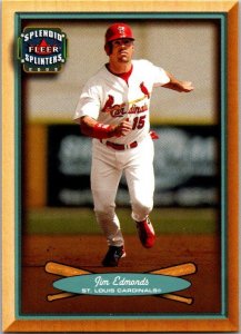 2003 Fleer Baseball Card Jim Edmonds St Louis Cardinals sk20099