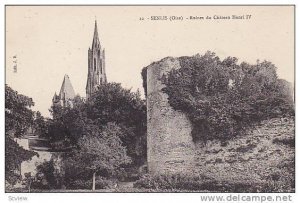 Ruines Du Chateau Henri IV, Senlis (Oise), France, 1900-1910s