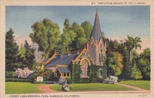 The Little Church Of The Flowers Forest Lawn Memorial Park Glendale Californi...