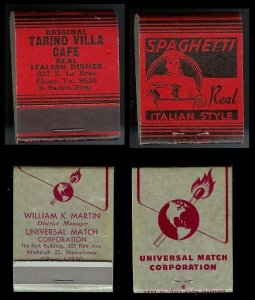 FULL UNSTRUCK MATCHBOOK Collection (32) all different from 1930s to 1950s