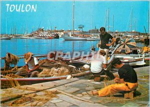 Modern Postcard the Toulon Pecheurs Fishing Boat