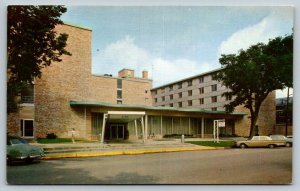 Burge Hall  State University of Iowa City  Iowa  Postcard