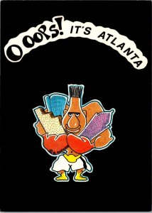 Oops Its Atlanta Home Of Heavyweights Black Caricature By Barry Robinson Atlanta