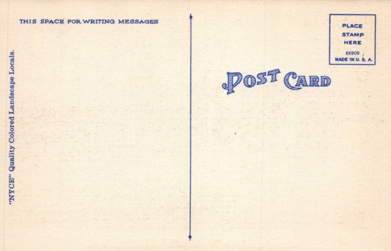 NY, Greetings from Walker Valley, New York Linen Postcard United