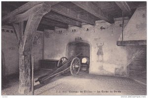 Le Corps De Garde, Chateau De Chillon, Switzerland, 1900-1910s