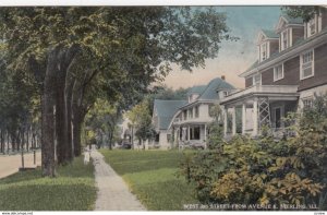 STERLING , Illinois , 1900-10s ; West 3rd Street