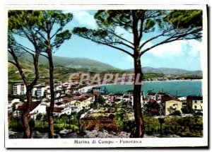 Modern Postcard Panorama Marina di Campo