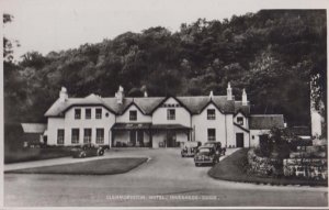 Glenmoriston Hotel Invernesshire Rare Real Photo Vintage Scottish Postcard