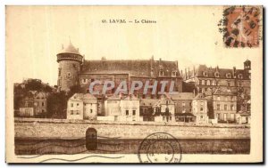 Old Postcard Laval Le Chateau