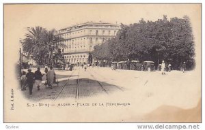 Place De La Republique, Alger, Algeria, Africa, 1900-1910s