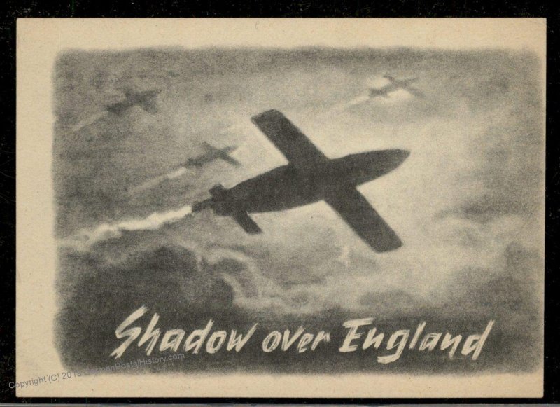 V1 Shadow Over England Rocket Leaflet AI-091-8-44 London Blitz 93381