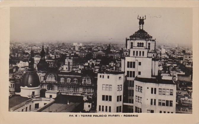 Argentina Rosario Torre Palacio Mineti Real Photo