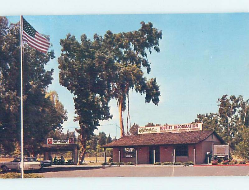 Pre-1980 TOURIST INFORMATION CENTER Fresno California CA ho1005