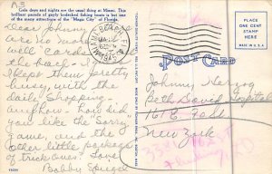 Parade of Fishing Boats Biscayne Bay