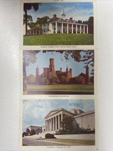 Beautiful Washington, D.C. Postcard Booklet - 12 Photos