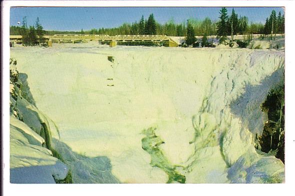 Ice Frozen Water Falls, Lake Superior Series, Ontario, Canada, Dan Gibson