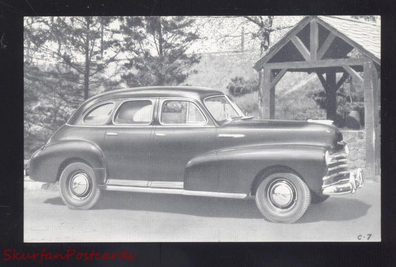 STAUNTON VIRGINIA BARTON MOTORS 1930's CARS DEALER ADVERTISING POSTCARD