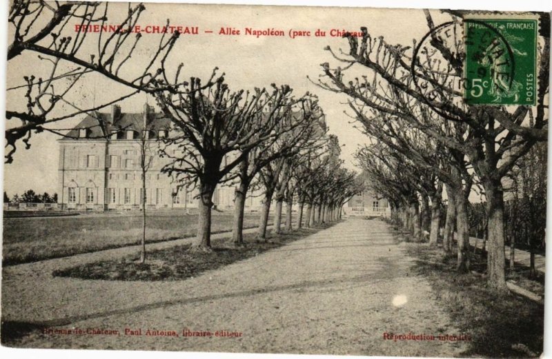 CPA BRIENNE-le-CHATEAU - Allée Napoléon - parc du Chateau (71386)