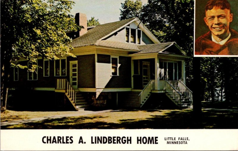 Minnesota Little Falls Charles A Lindbergh Home