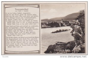 Trompeterlied, Restaurant und Waldcafe am Bergsee, Bad Sackingen. Rh., Bade...