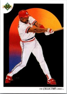 1991 Upper Deck Baseball Card Pedro Guerrero St Louis Cardinals sk20606