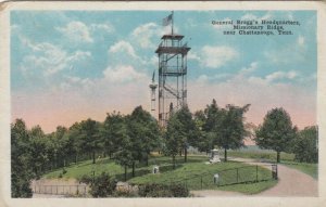 CHATTANOOGA, Tennessee, 1900-10s; General Bragg's Headquarters, Missionary Ridge