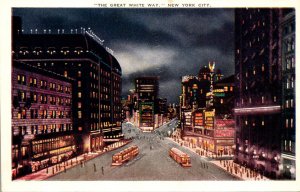 New York City Times Square At Night