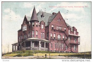 HARRISBURG, Pennsylvania, PU-1911; Children's Industrial Home