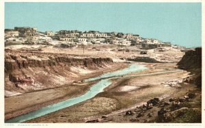 Pueblo Of Laguna West Of Albuquerque Sterile Hill New Mexico NM Vintage Postcard