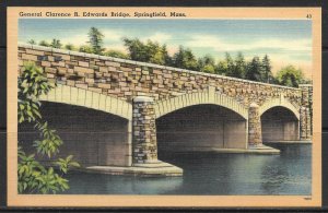 Massachusetts, Springfield - Clarence R Edwards Bridge - [MA-742]