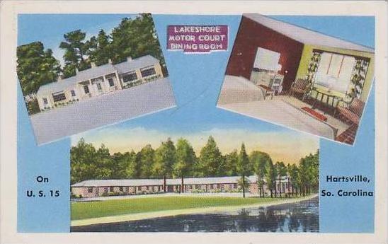 South Carolina Hartsville Lakeshore Motor Court And Dining Room