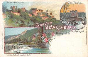 BG19420 grussaus blankenburg schwarzwald in thuringen litho  germany