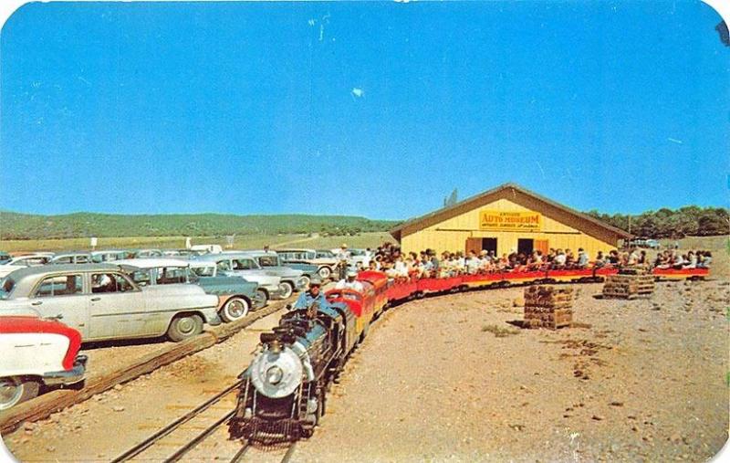 Royal Gorge CO Scenic Railway Miniature Train Postcard