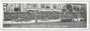 1919 ORT Convention St. Louis MO, Engineering School Building Antique Postcard