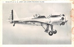 Ryan PT â€“ 21 US Army air Corps's training plane