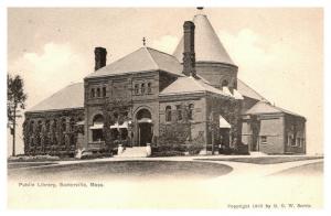 Massachusetts Somerville , Public Library 